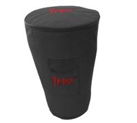 Zymoplas Práctico tambor Djembe africano hombro llevar bolsa de almacenamiento mochila, 12 pulgadas negro