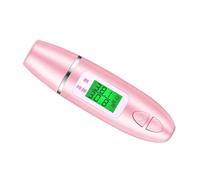 Zymoplas Probador de humedad de aceite de piel Digital, detector de cuidado facial con batería, dispositivo de cuidado de la piel de belleza de bolsillo de viaje para niñas