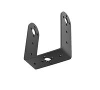 Zymoplas Soporte de servomotor, Mecanismo de dirección Resistente, Estable y fiable, Soporte e inclinación, Montaje cardán servo portátil