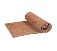Zymoplas Tapete de fibra de coco para maceta, cubierta para maceta, forro reutilizable, cesta recortable DIY, hoja, alfombra, mantillo, decoración del hogar, 50x200cm