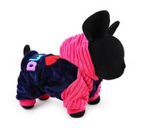 Zymoplas Viste a tu Perro con Estilo, Ropa de Invierno Elegante y Duradera para Perros pequeños y Grandes, Abrigos con Capucha de Cuatro pies, Ajuste de Terciopelo Coral