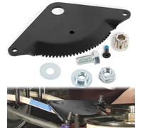 Zymurgoes Kit de reconstrucción de engranajes de dirección - Placa de engranaje del sector de dirección - Sustituye 532194732 para cortacésped Husqvarna, Craftsman, Poulan, Weedeater, AYP