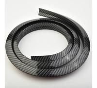 ZYNCUE 1,5 m rueda de coche arco Trim para neumático ceja protector tira moldura extensión negro
