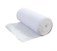 ZYNCUE 1 rollo de fibra de cerámica de alta temperatura aislamiento a prueba de calor almohadilla ignífuga de alta temperatura, 2 mm de grosor (1 m x 0,5 m)