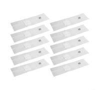 ZYNCUE 10 bolsas de cultivo de hongos de alto rendimiento, bolsa de sustrato de hongo transpirable transparente, bolsas de PP esterilizadas para hongos gourmet y medicinales, versátiles para