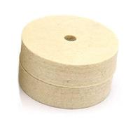 ZYNCUE 2 unids 3 "75mm lana fieltro pulido rueda pulidora pulido almohadilla pulido banco disco amoladora
