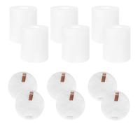 ZYNCUE 3/6 filtros de espuma y fieltro para Shark Av2501Ae Rv2502Ae Av2501S Rv2610Wa Rv2610Wd Av2511Ae Ai Robot Aspirador Bolsas de polvo Cilindro lavable Filtro de aspiradora