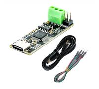 ZYNCUE Adaptador USB a CAN MKS CANable V20 Pro con aislamiento de 57 kV, compatible con Raspberry Pi, Odroid y Beaglebone para depuración industrial