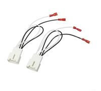 ZYNCUE Arnés adaptador de altavoz de coche para Focus 2 CX5, kit de cableado de audio ABS robusto con contactos de cobre premium, para instalación estilo OEM, 4 piezas (paquete de 2)
