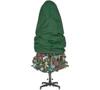 ZYNCUE Bolsa de almacenamiento impermeable para árbol de Navidad, plegable, cubierta de tela Oxford para decoración de árbol de Navidad, flores artificiales de 3/4/5/9 pies
