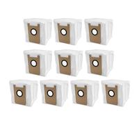 ZYNCUE Bolsas de repuesto para Airrobo T20+ y para robot aspirador FIXR T20, paquete de 4 o 10 unidades, filtro de tela no tejida, filtración eficiente para cepillos laterales de suciedad y desechos