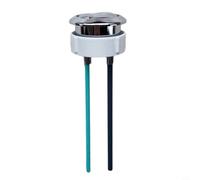 ZYNCUE Botón de descarga de inodoro de doble empuje de 38/48 mm, varillas compatibles con botón de tanque de inodoro para Geberit, accesorios de repuesto para cisterna de inodoro (48 mm)
