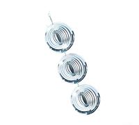 ZYNCUE Carillón de viento reflectante para exteriores para disuadir pájaros hecho de acero inoxidable para palomas, control de garzas, jardín, patio (1 tira)
