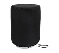 ZYNCUE Cubierta de tanque de propano para cilindro estándar de 20 libras con revestimiento de PVC impermeable y mesa integrada, color negro