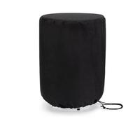 ZYNCUE Cubierta de tanque de propano para cilindro estándar de 20 libras, tela Oxford 210D impermeable con mesa superior de polietileno, cordón ajustable para uso en exteriores