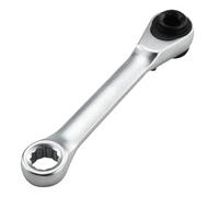 ZYNCUE Doble extremo bidireccional rápido de 1/4 pulgadas para llave de trinquete, compatible con Mini para trinquete de 72 dientes, ajuste de alta universalidad, acero al cromo vanadio