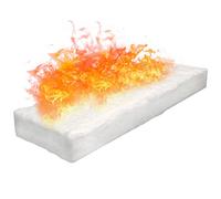 ZYNCUE Esponja bio-fibras para bioetanol chimenea 1 piezas 30X10X1CM CMS bio-fibras esponja para etanol chimenea gel interior para quemadores chimenea chimenea chimenea Bio fuego