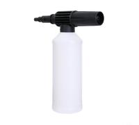 ZYNCUE Espuma de lavado a presión, lanza de espuma ajustable de 450 ml, botella compatible con lavadora de lanza de espuma para Lavor, para limpiar automóviles, equipos mecánicos