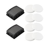 ZYNCUE Filtro de repuesto para Kenmore sin bolsa vertical para aspiradora Du2015, Du2012, K4010, incluye filtros de espuma y fieltro, reutilizable y lavable, paquete de 2 accesorios para aspiradora