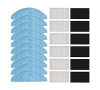 ZYNCUE Filtro de tela para Cecotec para Conga 7490 Immortal 8290 Immortal para Kabum Smart 900 para Liectroux G7 Partes Accesorios Aspiradora Bolsa de polvo Almohadillas de limpieza de microfibra