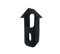 ZYNCUE Funda de silicona resistente a la intemperie para timbre Blink Video Doorbell 2025, funda protectora con escudo impermeable a prueba de polvo para uso en exteriores, color negro