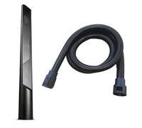 ZYNCUE Herramienta para hendiduras y manguera extra larga para Karcher NT20 30 WD1 WD2 WD3 WD4 WD5 WD6 SE4001 SE4002 SE5100 SE6100, 25 m 35 m, negro, juego de 2 piezas con número de pieza 2863-3050p