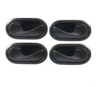 ZYNCUE Interior de coche para manija de puerta Master MK3 2010-2020, II, elegante borde cromado, material ABS, 8200310580 8200028487 8200028486, juego de 4