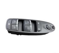 ZYNCUE Interruptor de ventana delantera izquierda 25401-4GA7A para Infiniti Q50 2014-2020, botón de control de alimentación del lado del conductor de plástico