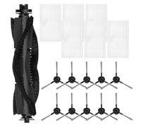ZYNCUE Kit de filtro de cepillo lateral de repuesto Vexilar para W7 W9 W11 W15 y para robot Cleanova para aspiradora, juego de accesorios de repuesto