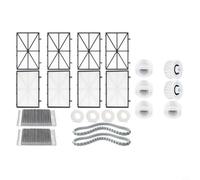ZYNCUE Kit de mantenimiento para limpiador robótico Dolphin, piezas de repuesto con paneles de filtro, cepillos, anillos de arrastre, pistas, ruedas