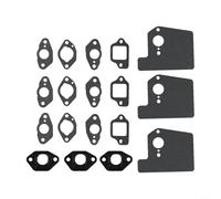 ZYNCUE Kit de reparación de sello de diafragma de carburador para Honda GCV160 GCV190 16211-ZL8-000, 3 juegos de 5 piezas cada uno con aislador