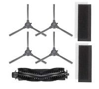 ZYNCUE Kit de repuesto para aspiradora robótica Bg600 Bg700 Bg800, piezas de electrodomésticos, paño de fregona y bolsa de polvo, arbustos, filtro de aspiradora