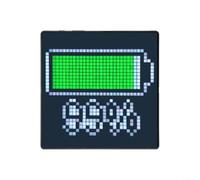 ZYNCUE Marco de fotos digital LED Pixel Art de 32 x 32 pulgadas, panel de matriz de píxeles, patrones de animaciones de graffiti, texto programable, decoración única de escritorio para niños y adultos