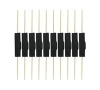 ZYNCUE Paquete de 10 interruptores de láminas de plástico, sensor magnético normalmente cerrado, 142 mm x 33 mm, 100 V CC 05 A, sistemas de seguridad de interruptor de inducción, para color negro