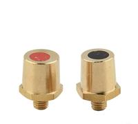ZYNCUE Paquete de 2 postes de conversión de terminales de batería M8, adaptadores de manivela alta para baterías de ciclo profundo de rosca de 8 mm RB12-120 RB12-100 EXT120 EXT100