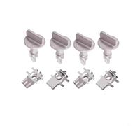 ZYNCUE Paquete de 8 pasadores y tuercas de pulgar para cubierta de escudo del motor, vástago de tornillo de 3/4 pulgadas, altura de tuerca de 16 mm, metal para F-150 2011-2014, para Explorer 2011-2017