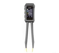 ZYNCUE Pinzas de puente digital, probador de puente LCR digital inteligente, Multímetro ZT-MD1 Medidor Resistencia Inductancia Componente Patch Tester Multímetro