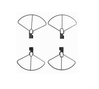 ZYNCUE Protector de hélice de material ABS compatible con DJI Lito1 LitoX1 que admite la eliminación de accesorios y mejora de seguridad aérea (negro)