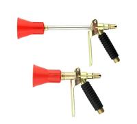 ZYNCUE Pulverizador de cobre de alta presión para riego de jardín con atomización giratoria, múltiples modos de pulverización, niebla fina para limpieza de plantas, césped, coche