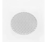 ZYNCUE Rejilla redonda de acero inoxidable para barbacoa al aire libre, horno de carbón, hornear, enfriar y cocinar al vapor, plateado, 28 cm