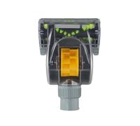 ZYNCUE Removedor de pelo de mascotas de plástico para aspiradora, 32 mm, 35 mm, cepillo turbo para tapicería de sofá, asientos de coche, cortinas, gris