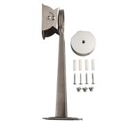 ZYNCUE Starlink Mini kit de montaje, soporte de pared de aleación de ángulo ajustable con junta para Starlink Mini, color blanco