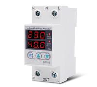 ZYNCUE SVP-916 - Protector de sobretensión y corriente ajustable con pantalla en tiempo real para sistemas eléctricos de 40 A, 63 A, 80 A