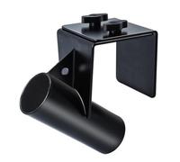 ZYNCUE Trineo para caña de pescar en hielo, para montaje de poste ajustable de metal resistente, iglú de manos y trineos multiusos, instalar con tornillos, para piezas de repuesto de aspiradora negras