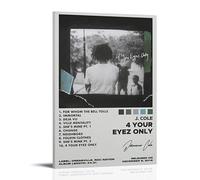 ZYNPCX 4Your Eyez Only J.cole- Póster impermeable para sala de estar, pared, dormitorio, decoración para el hogar, oficina y preparación de regalos, regalos exquisitos para regalar a personas, 30 x 45