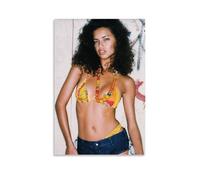 ZYNPCX Adriana Lima - Póster impermeable para sala de estar, pared, dormitorio, decoración en casa, oficina y preparación de regalos, exquisitos regalos para regalar a personas, 40 x 60 cm, estilo sin