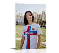 ZYNPCX Aitana Bonmatí - Póster impermeable para sala de estar, pared, dormitorio, hogar, oficina y preparación de regalos, regalos exquisitos para regalar a personas, 40 x 60 cm, estilo marco