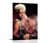 ZYNPCX Billy Idol - Póster impermeable para sala de estar, pared, dormitorio, hogar, oficina y preparación de regalos, exquisitos regalos para regalar a personas, 30 x 45 cm, estilo marco