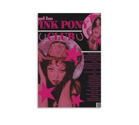 ZYNPCX Chappell Roan Pink Pony Club - Póster impermeable para sala de estar, pared, dormitorio, decoración para el hogar, oficina y preparación de regalos, regalos exquisitos para regalar a personas