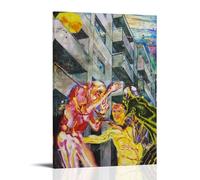 ZYNPCX Daniel Richter - Póster impermeable para sala de estar, pared, dormitorio, decoración para el hogar, oficina y preparación de regalos, regalos exquisitos para regalar a personas, 20 x 30 cm